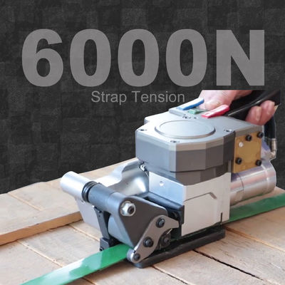 kopen Pneumatische riemen gereedschap semi-automatische 6000N Max.Tension riemen machine voor 32mm PP/PET hand karton verpakking Spanning Cutter online manufacture