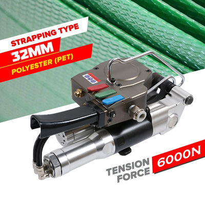 kopen 25 mm grote spanning handgehouden verpakkingsgereedschap draagbare Pneumatische Pp Pet Strapping Machine online manufacture