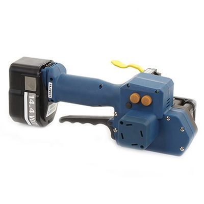 kopen Duurzaam 3000N Spanningsvermogen Li-ion oplaadbaar banden gereedschap met back-up batterij voor PET band 13-19mm online manufacture