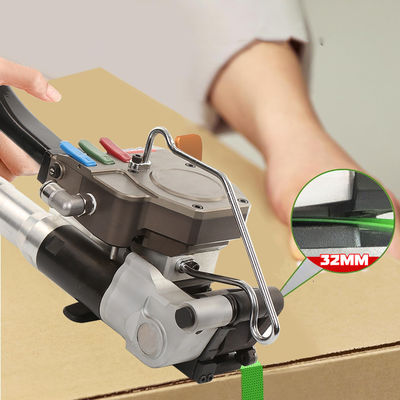 kopen Logistiek Hoogspannings Pneumatisch Plastic Strapping Tool Air Power Portable Strapping Machine online manufacture