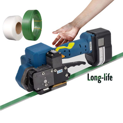 kopen 12 - 19 mm met batterij aangedreven plastic banden gereedschap handmatige polypropyleen banden machine online manufacture