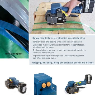 kopen Een lichtgewicht, met lithiumbatterijen aangedreven plastic bandeninstrument voor eenvoudig en snel vervoer online manufacture