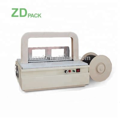 Kleine automatische tafelbandmachine Elektronische verpakkingsmachine tafelbandmachine
