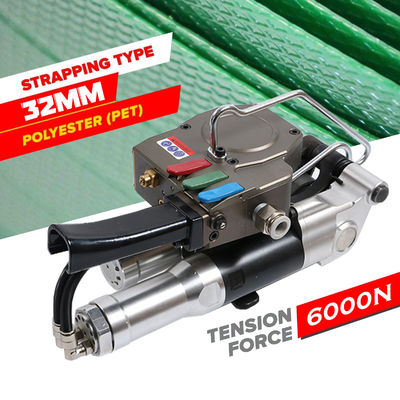 Air Pneumatic Plastic Strapping Tool 32mm Verpakkingsgereedschap zwaar vrachtbandspanningsgereedschap